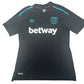 West Ham United 2017/2018 Away Football Shirt  XL