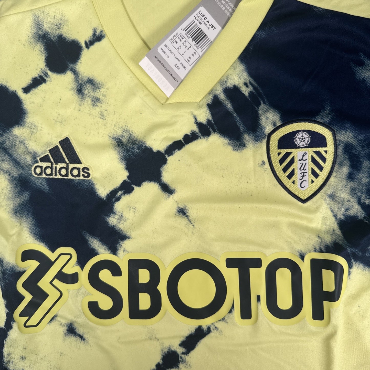 leeds united 2022 2023 away football shirt xl bnwt1