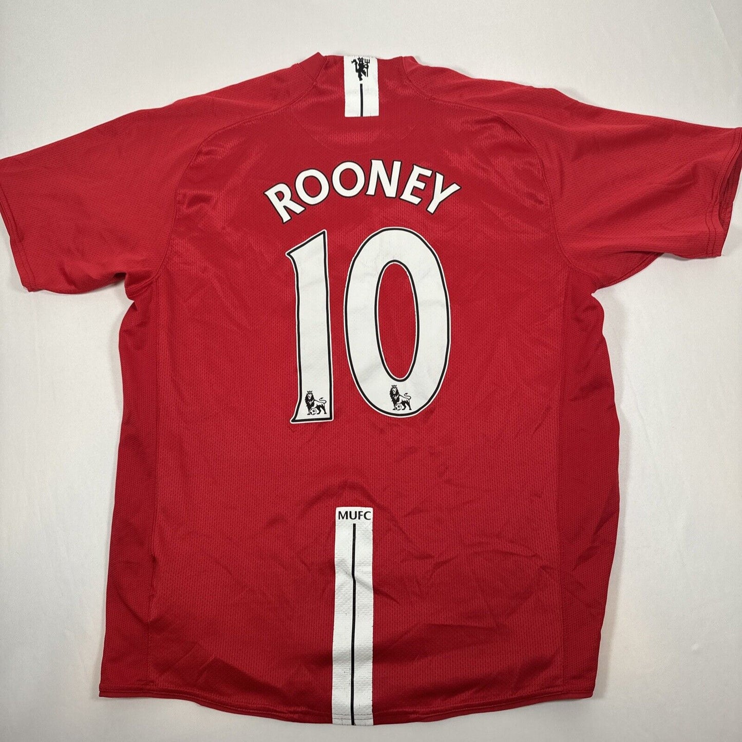 rooney 10 manchester united 2007 2008 home football shirt large3