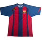 Barcelona 2004/2005 Home Football Shirt  Small