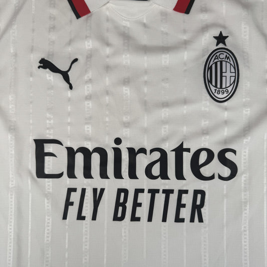 AC Milan 125 Years 2024/2025 Away Football Shirt  Large BNWT