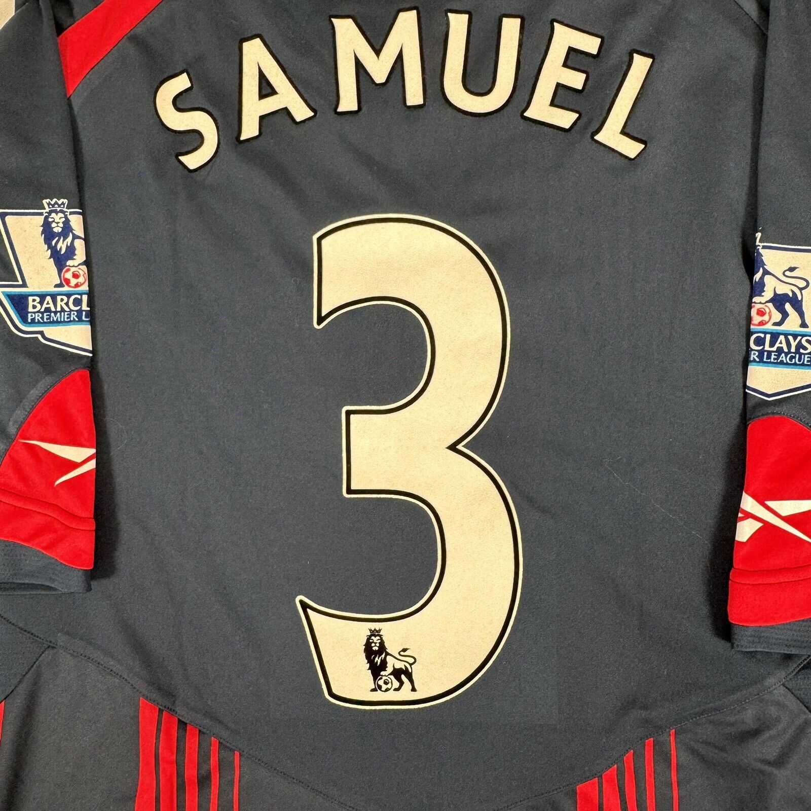 SAMUEL 3 Bolton Wanderers 2009/2010 Away Football Shirt Medium - Football Shirt Kingdom