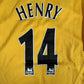 HENRY 14 Arsenal 2005/2006 Away Football Shirt  Large - Football Shirt Kingdom