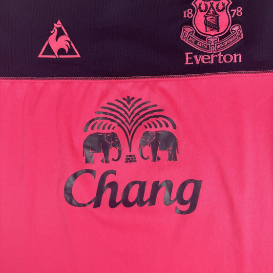 #4 Everton 2010/2011 Away Football Shirt   Large - Football Shirt Kingdom