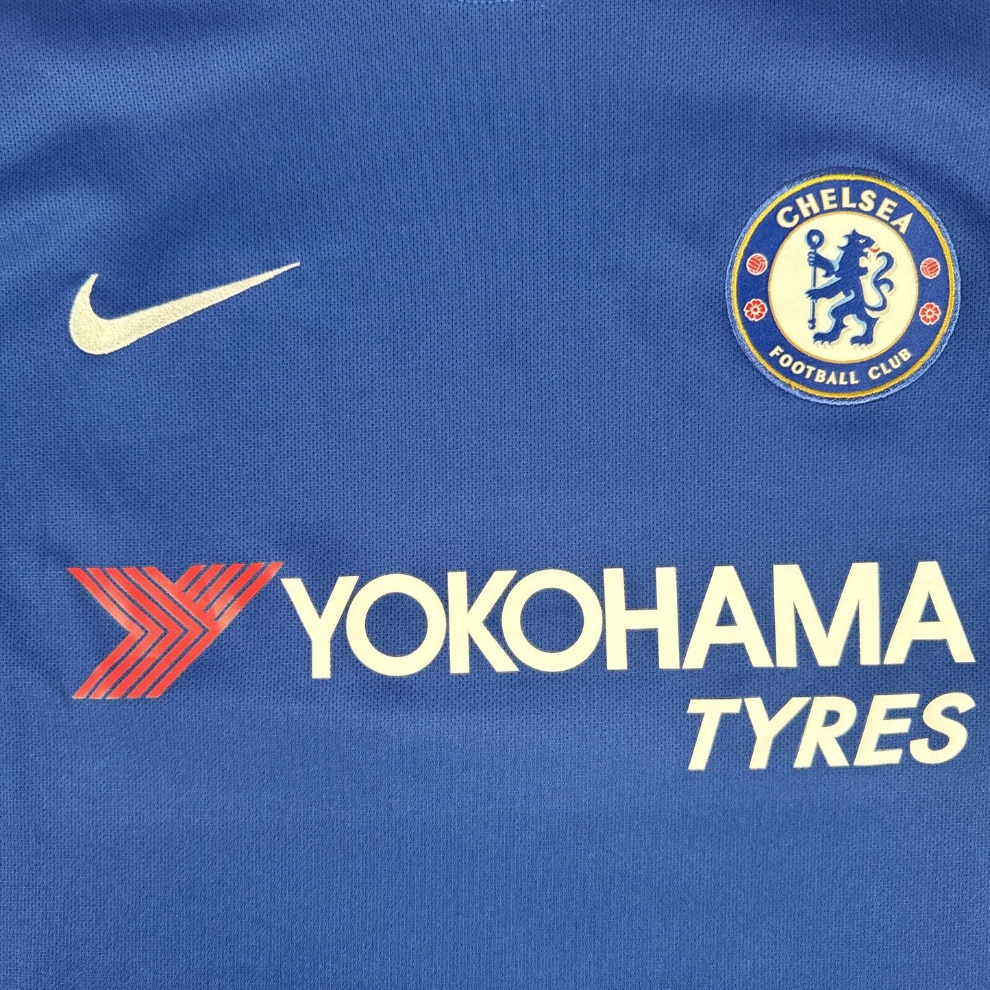 Chelsea 2017/2018 Home Football Shirt  Men’s Large - Football Shirt Kingdom
