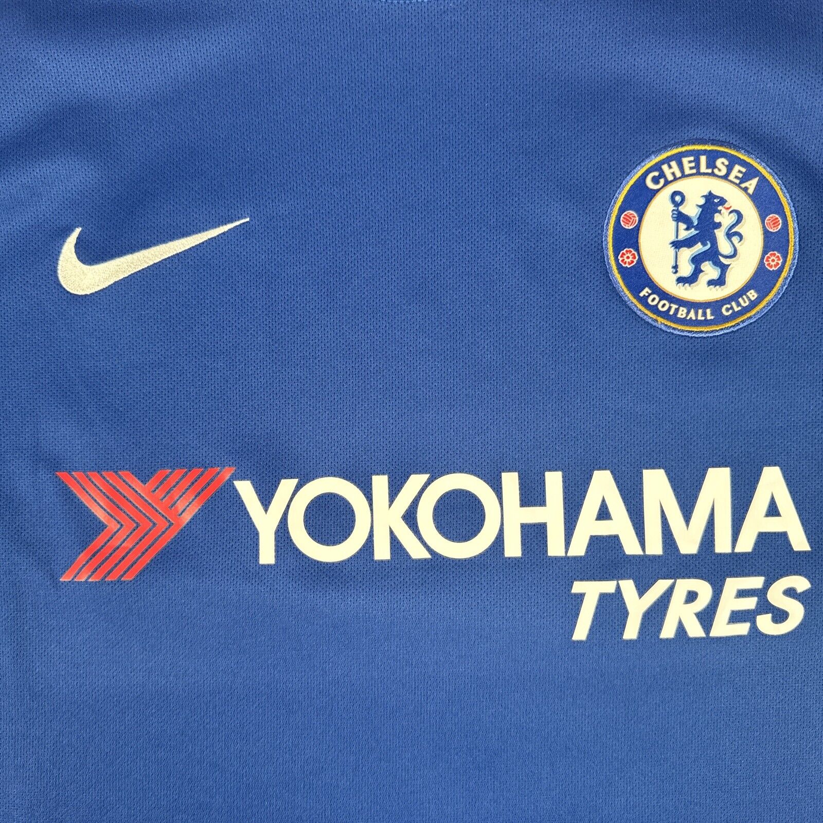 Chelsea 2017/2018 Home Football Shirt  Men’s Large - Football Shirt Kingdom