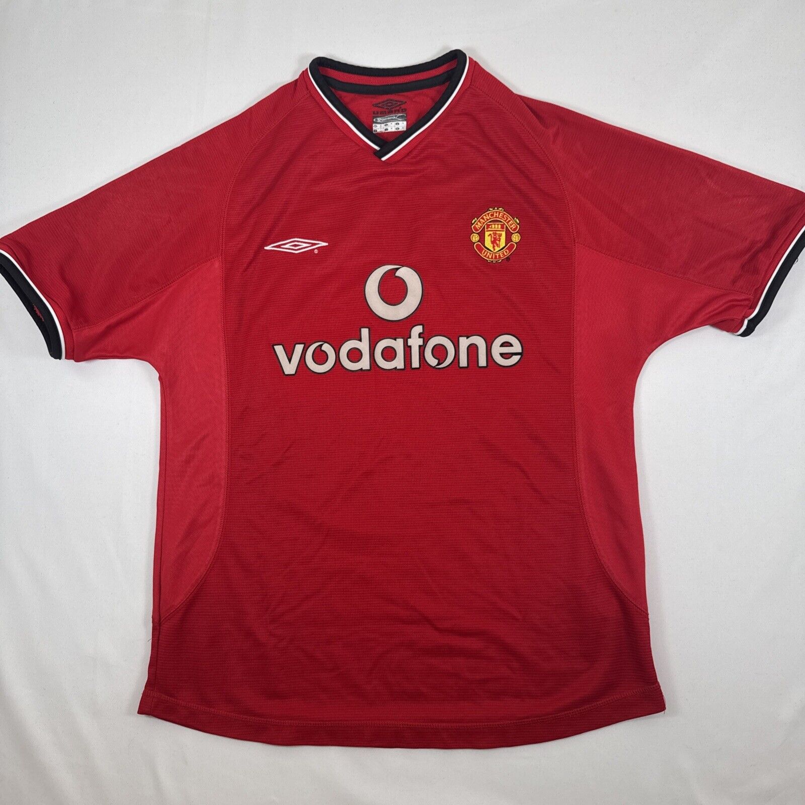 manchester united 2000 2001 2002 home football shirt medium2