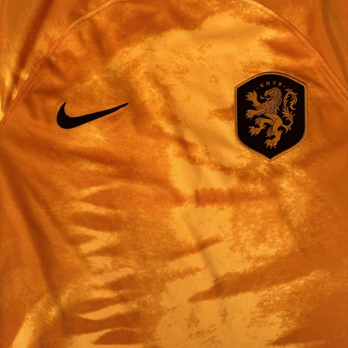 Netherlands 2022/2023/2024 Home Football Shirt  Medium - Football Shirt Kingdom