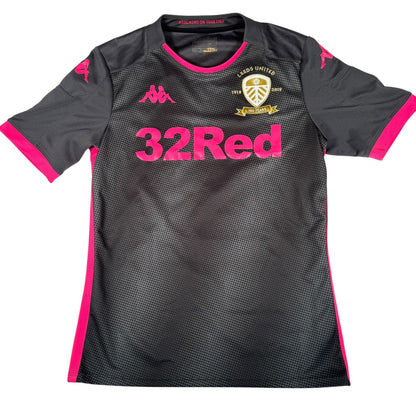 Leeds United 2019/2020 Away Football Shirt Small — full front view
