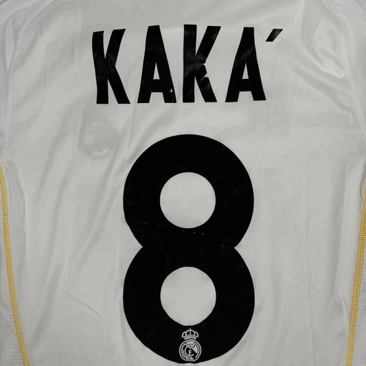 kaka 8 real madrid 2009 2010 home football shirt medium1