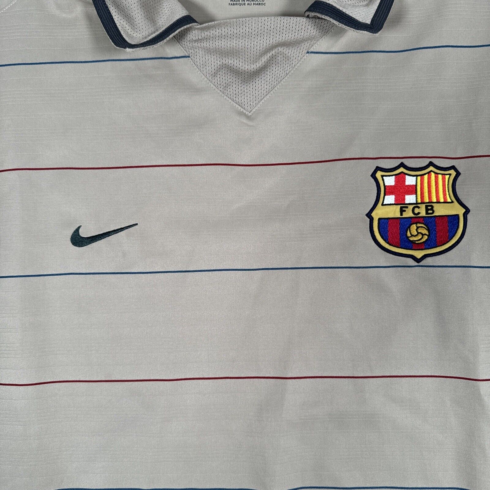 Barcelona 2003/2004/2005 Away Third Football Shirt  XL - Football Shirt Kingdom