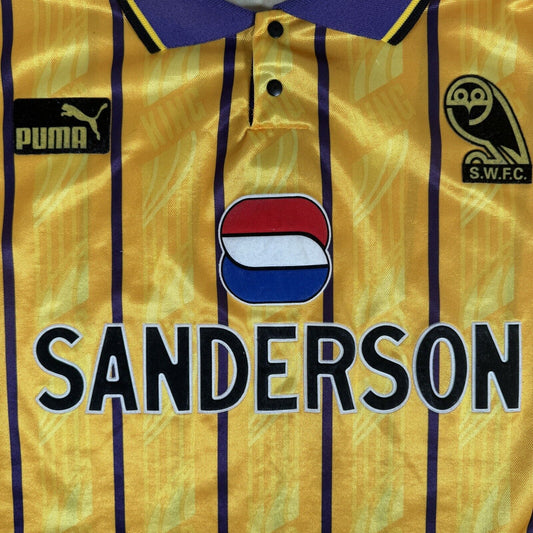 Sheffield Wednesday 1994/1995/1996 Away Football Shirt XL - Football Shirt Kingdom