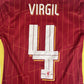 VIRGIL 4 Liverpool 2024/2025 Home Football Shirt  Small