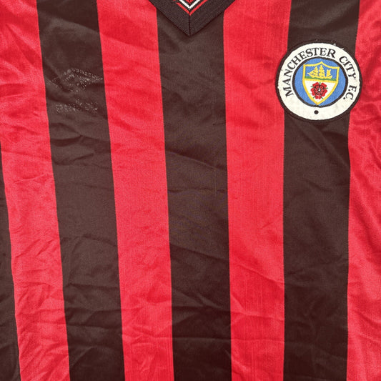 manchester city 1984 1985 1986 away football shirt medium1