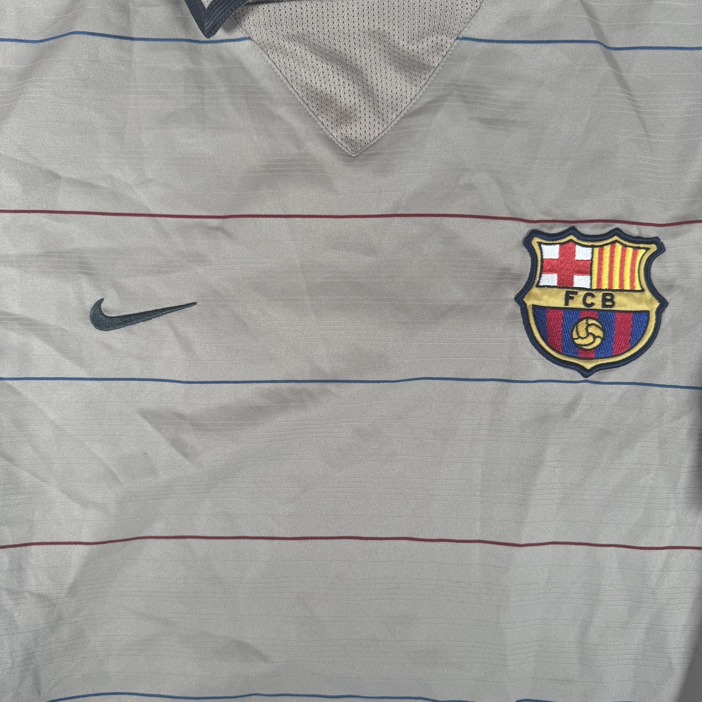 Barcelona 2003/2004/2005 Away Football Shirt  Medium