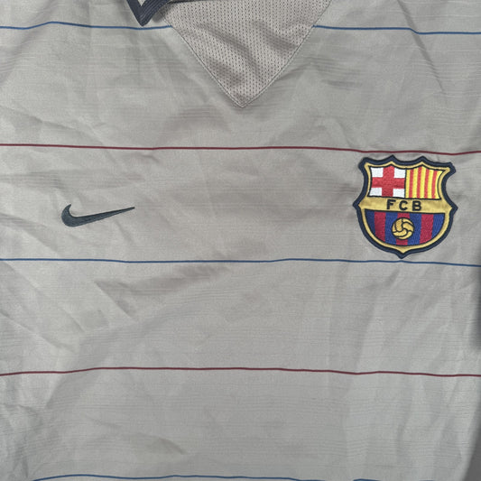 Barcelona 2003/2004/2005 Away Football Shirt  Medium