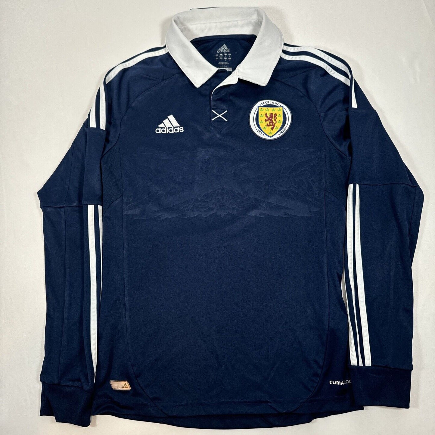 Scotland 2012/2013/2014 Home Football Shirt Long Sleeve Small