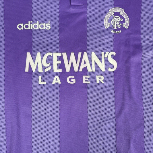 LAUDRUP 11 Rangers 1994/1995 Third Football Shirt Men’s Small - Football Shirt Kingdom