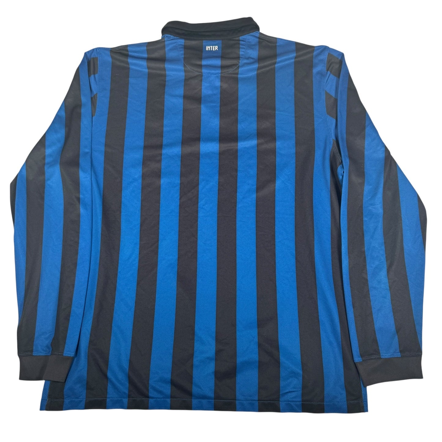 Inter Milan 2011/2012 Home Long Sleeve Football Shirt  XL