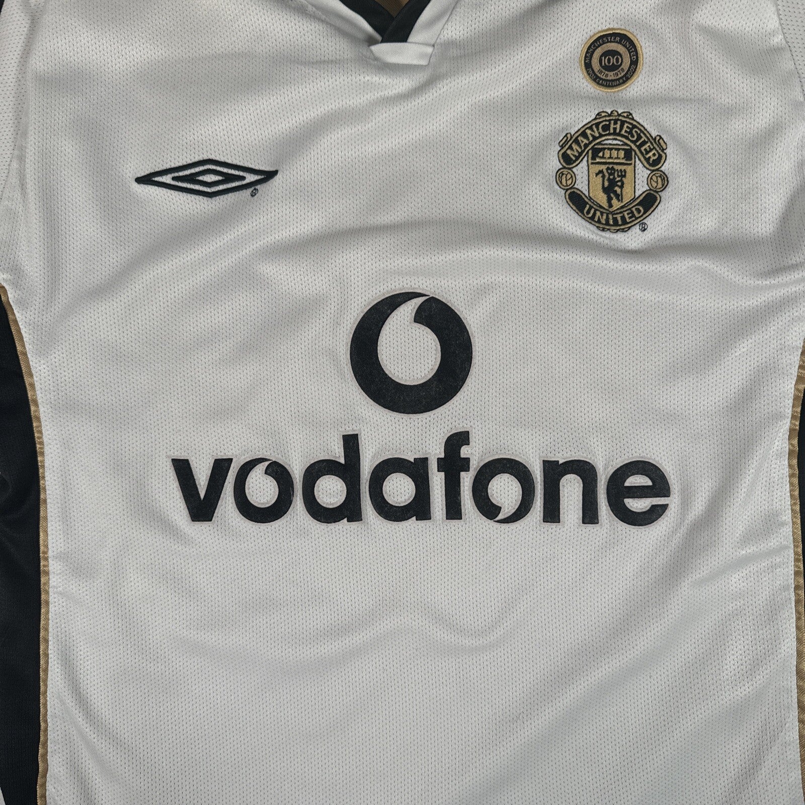 manchester united 2001 2002 away third football shirt reversiblecentenary medium2