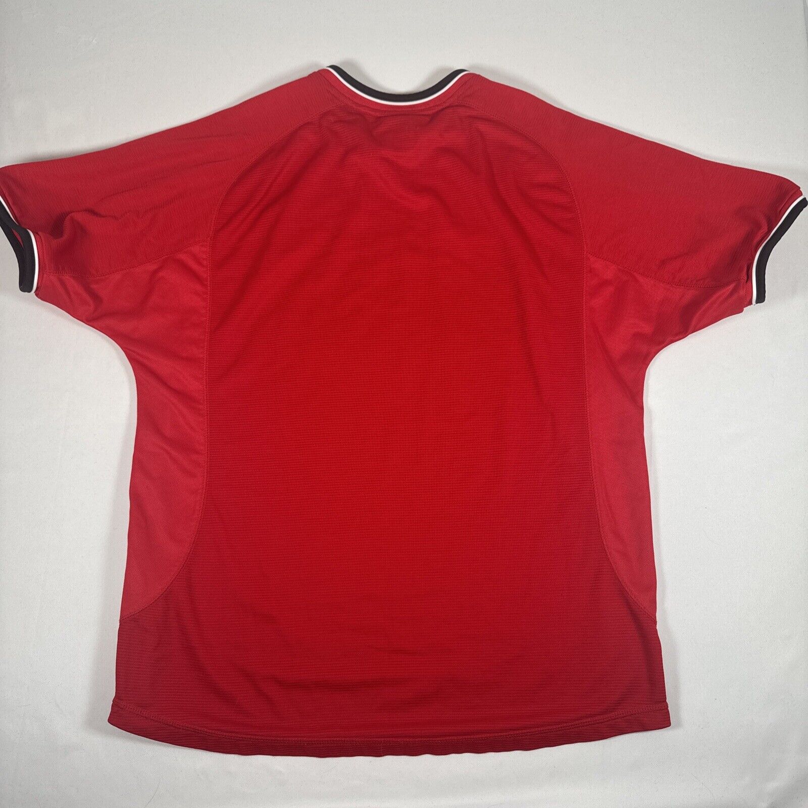manchester united 2000 2001 2002 home football shirt large 13