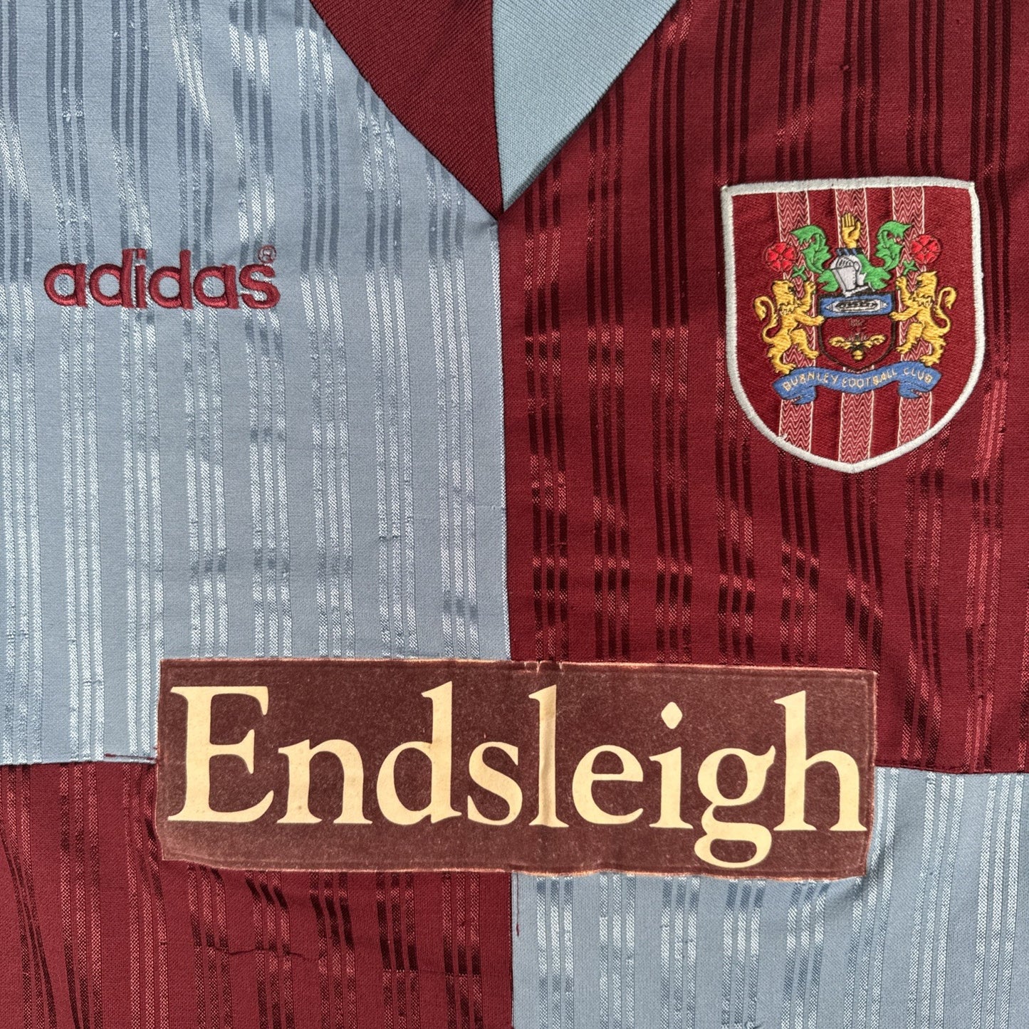 Burnley 1996/1997/1998 Home Football Shirt Men’s XL - Football Shirt Kingdom