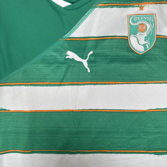 Ivory Coast 2010/2011/2012 Away Football Shirt  Medium