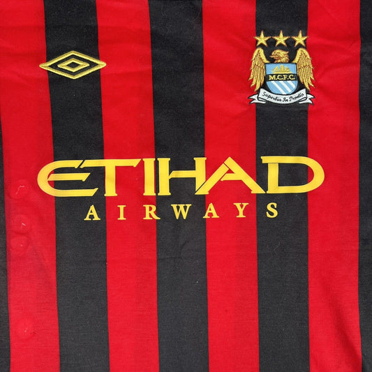 Manchester City 2011/2012 Away Football Shirt Men’s XL - Football Shirt Kingdom