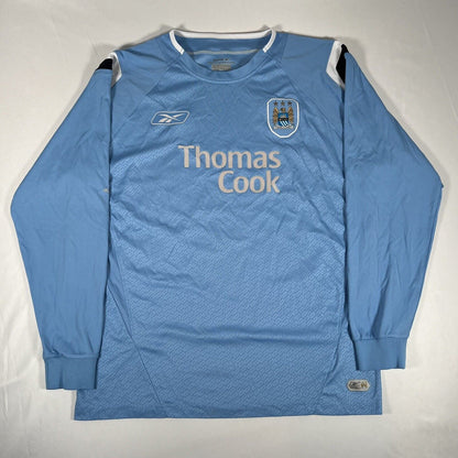 manchester city 2004 2005 2006 home football shirt long sleeve large2