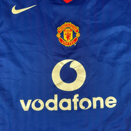 Manchester United 2005/2006/2007 Away Football Shirt Medium - Football Shirt Kingdom