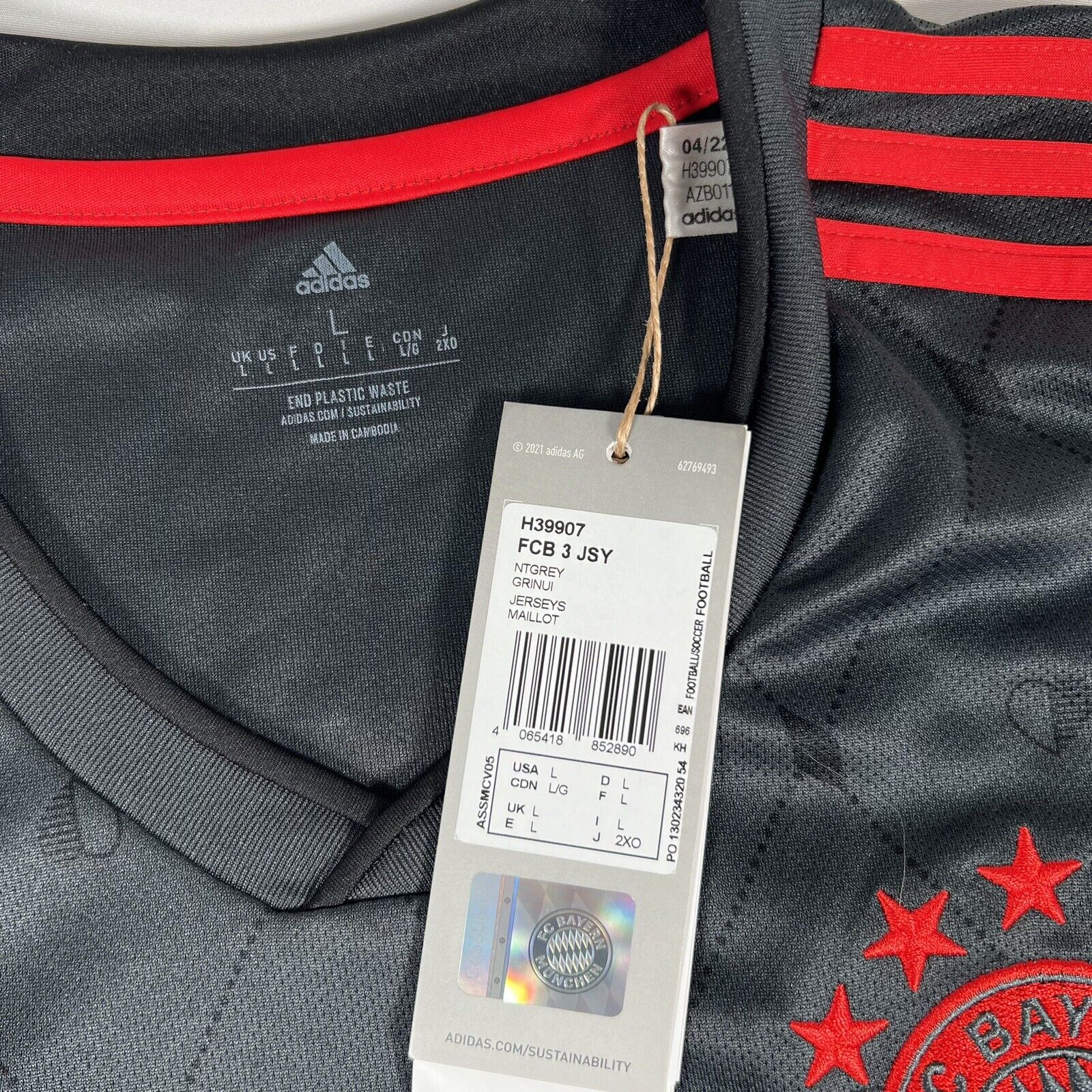 choupo moting bayern munich 2022 2023 third football shirt bnwt large5
