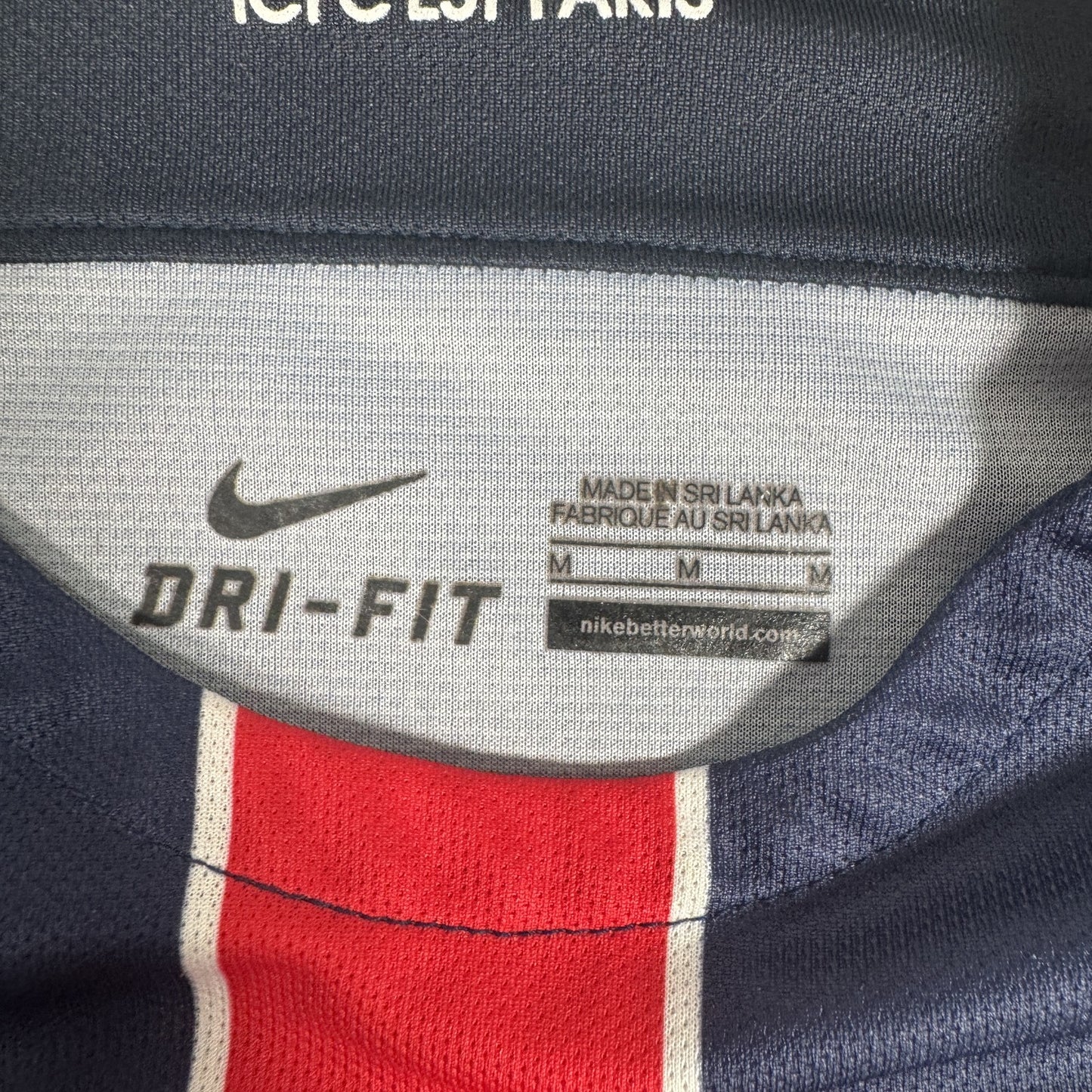 PSG Paris Saint-Germain 2015/2016 Home Football Shirt  Medium