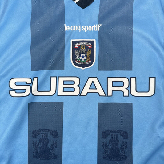 Coventry City 1998/1999 Home Football Shirt  2XL XXL - Football Shirt Kingdom