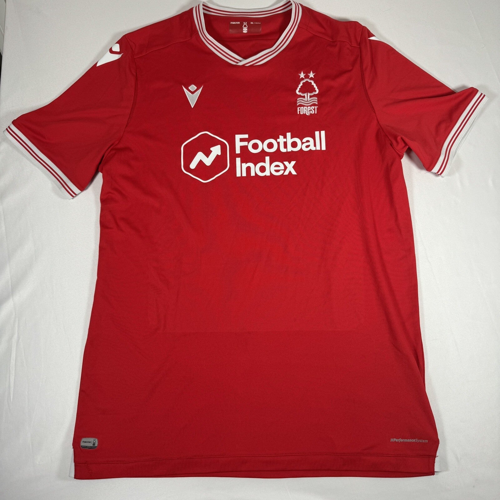 Nottingham Forest 2020/2021 Home Football Shirt  3XL XXXL - Football Shirt Kingdom