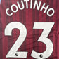 COUTINHO 23 Aston Villa 2021/2022 Home Football Shirt XXL 2XL BNWT - Football Shirt Kingdom