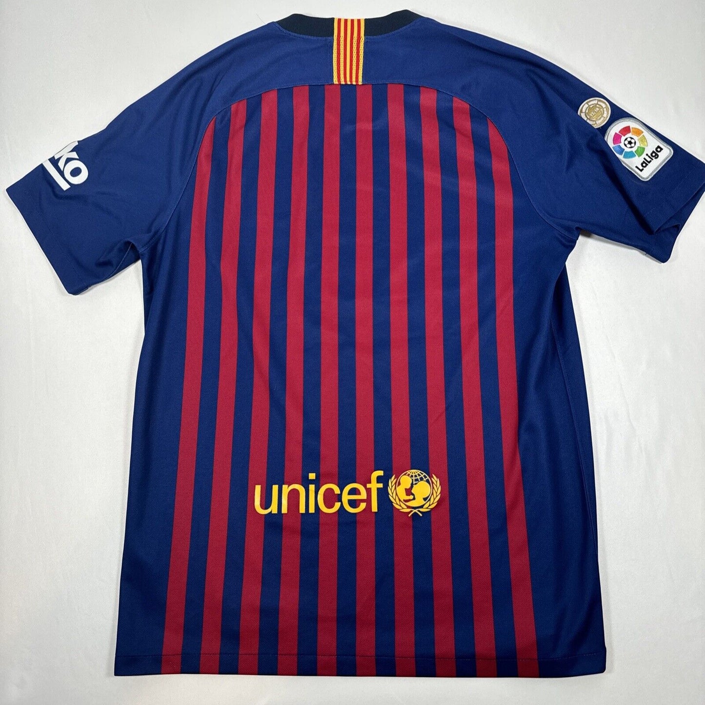 Barcelona 2018/2019 Home Football Shirt  Men’s Medium