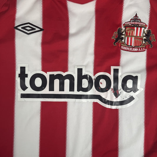 Sunderland AFC 2010/2011 Home Football Shirt  Large