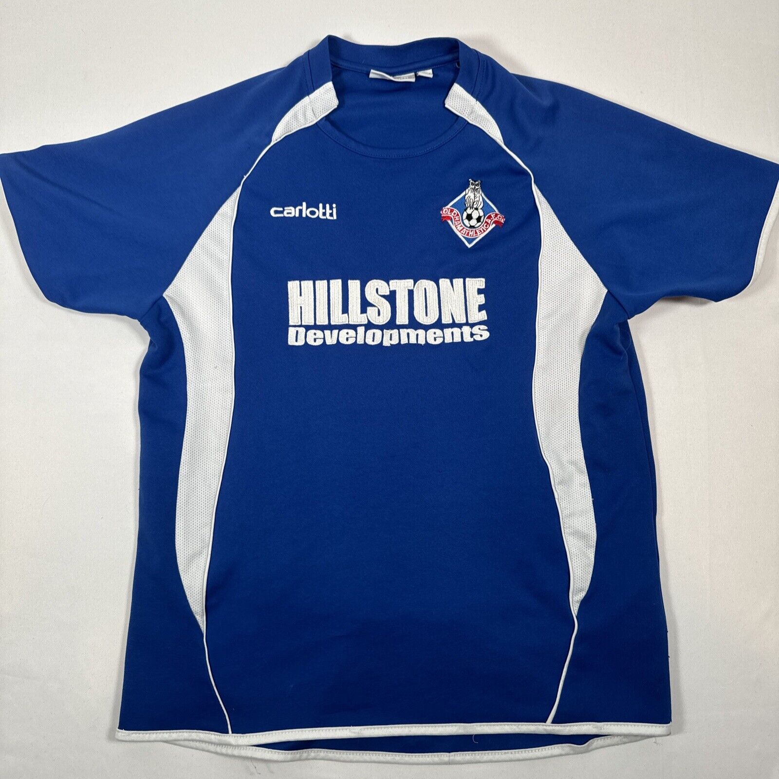 oldham athletic 2007 2008 home football shirt junior large2