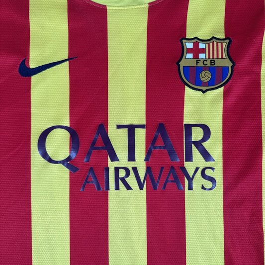Barcelona 2013/2014 Away Football Shirt   XL - Football Shirt Kingdom