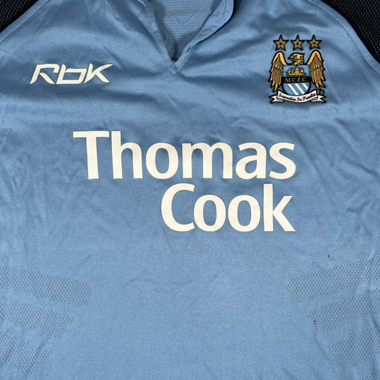 manchester city 2006 2007 home football shirt long sleeve large1
