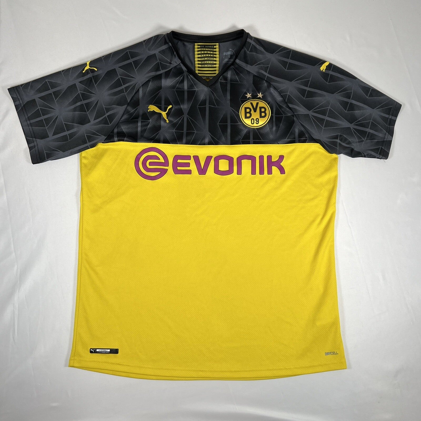 borussia dortmund 2019 2020 cup home football shirt xl2