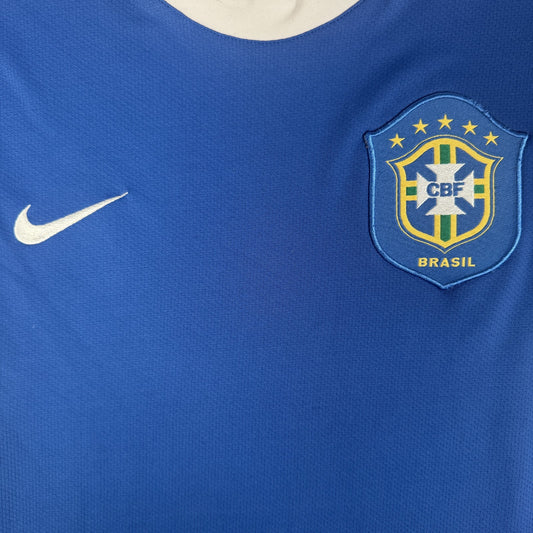Brazil 2006/2007/2008 Away Football Shirt  Medium