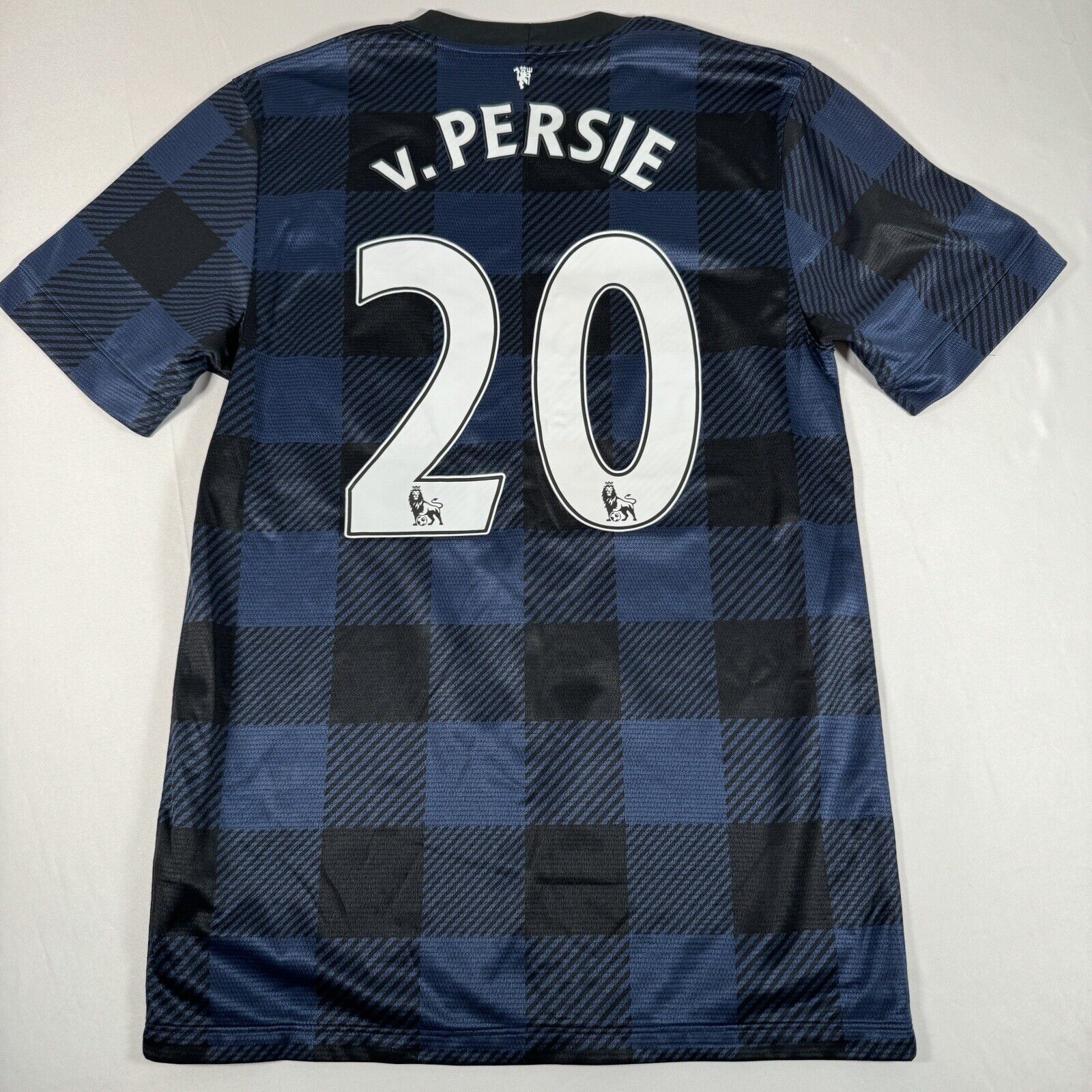 v persie 20 manchester united 2013 2014 away football shirt small3