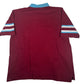West Ham United Retro Leisure Home Football Shirt  Large
