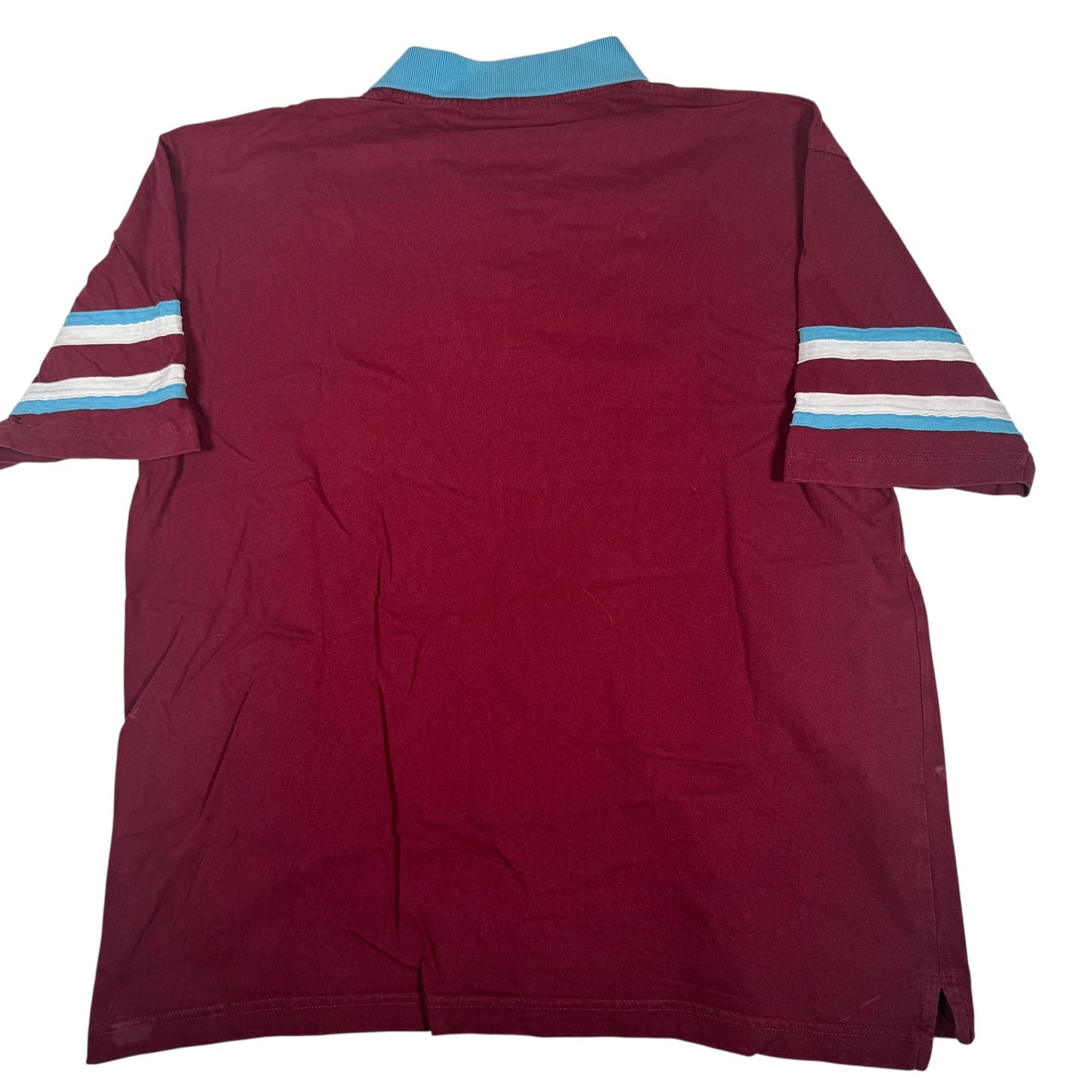 West Ham United Retro Leisure Home Football Shirt  Large