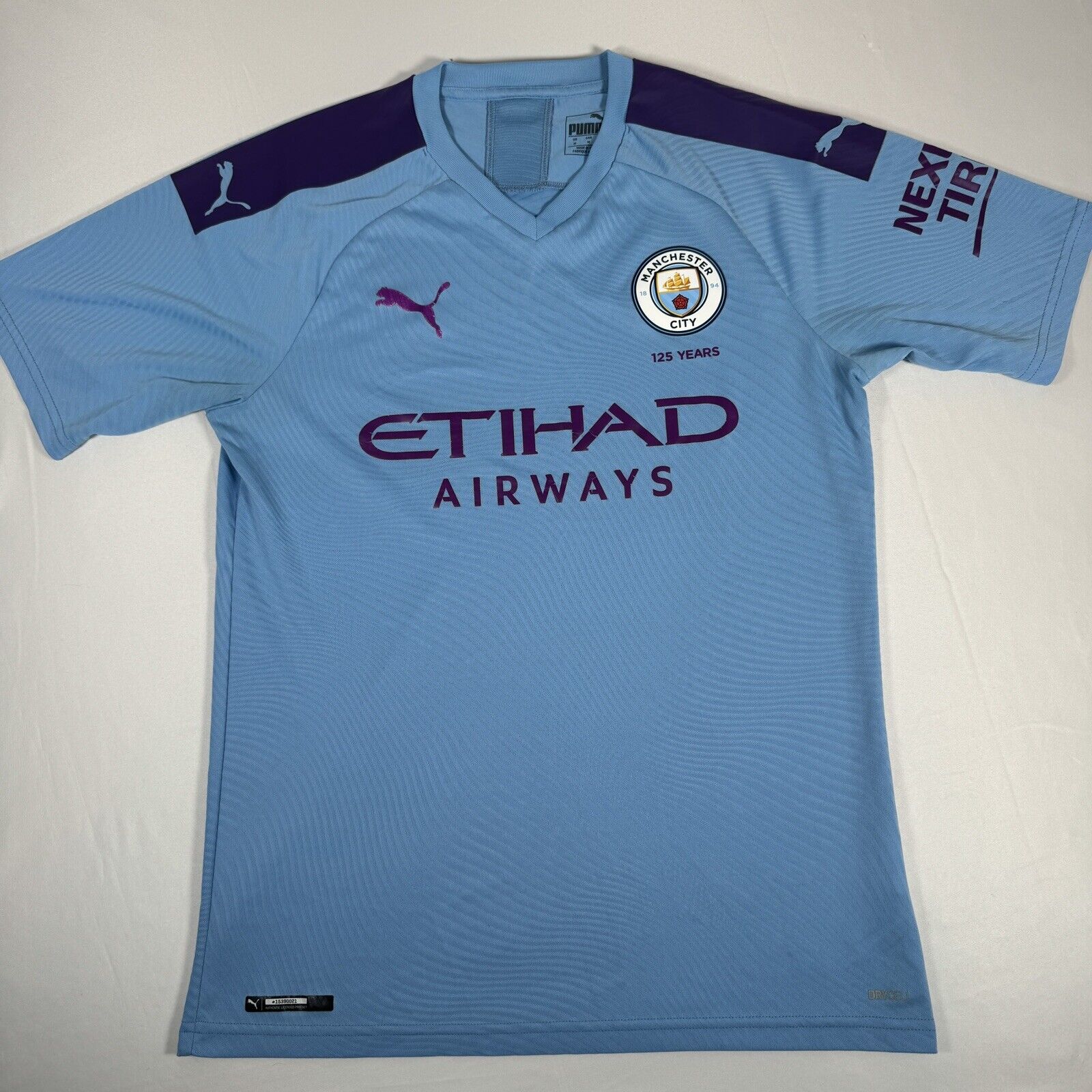 manchester city 2019 2020 125 years home football shirt medium2