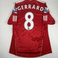 gerrard 8 liverpool 2010 2011 2012 home football shirt men s small3