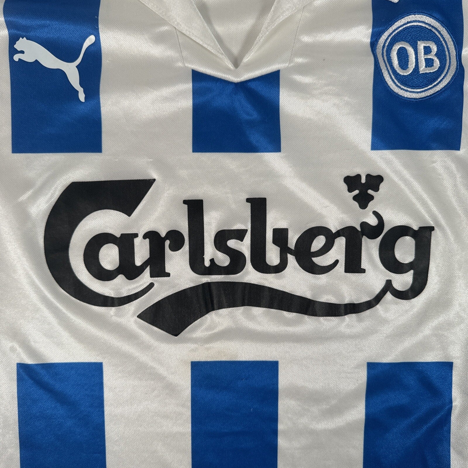 Odense BK 2008/2009 Home Football Shirt Long Sleeve Men’s XL - Football Shirt Kingdom