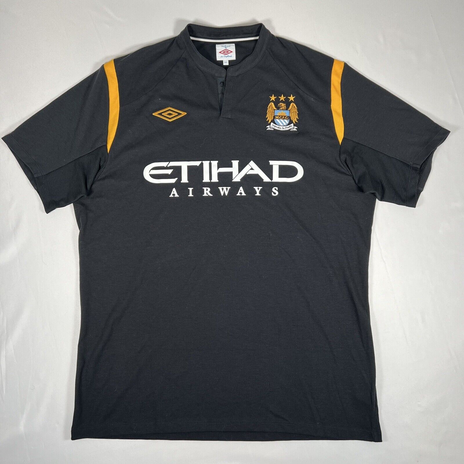 manchester city 2009 2010 away football shirt men s xl2