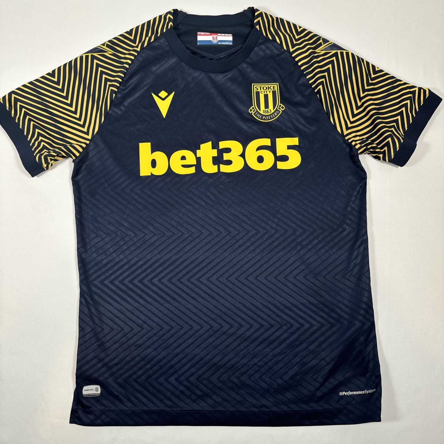 stoke city 2020 2021 away football shirt men s small2